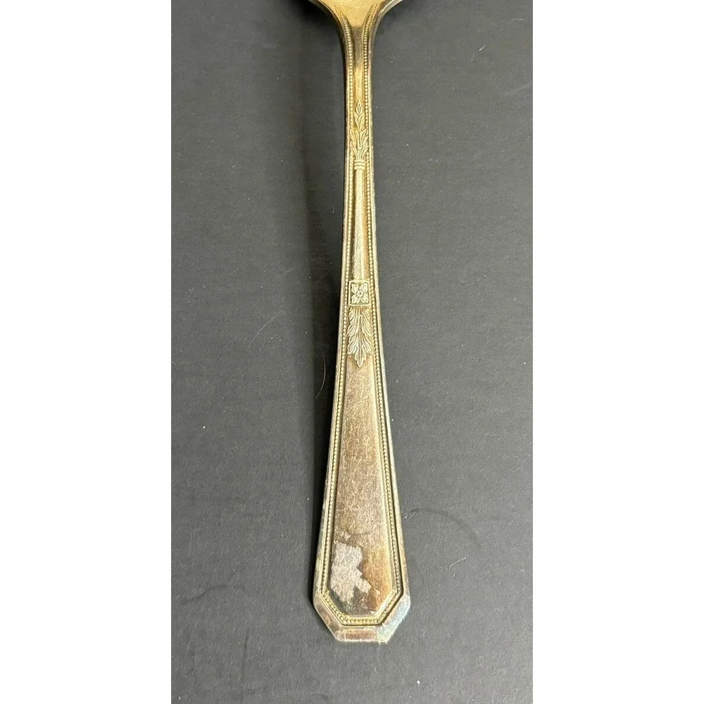 WM Rogers Mayfair Flat Handled Butter Knife and Sugar Spoon Silverplate